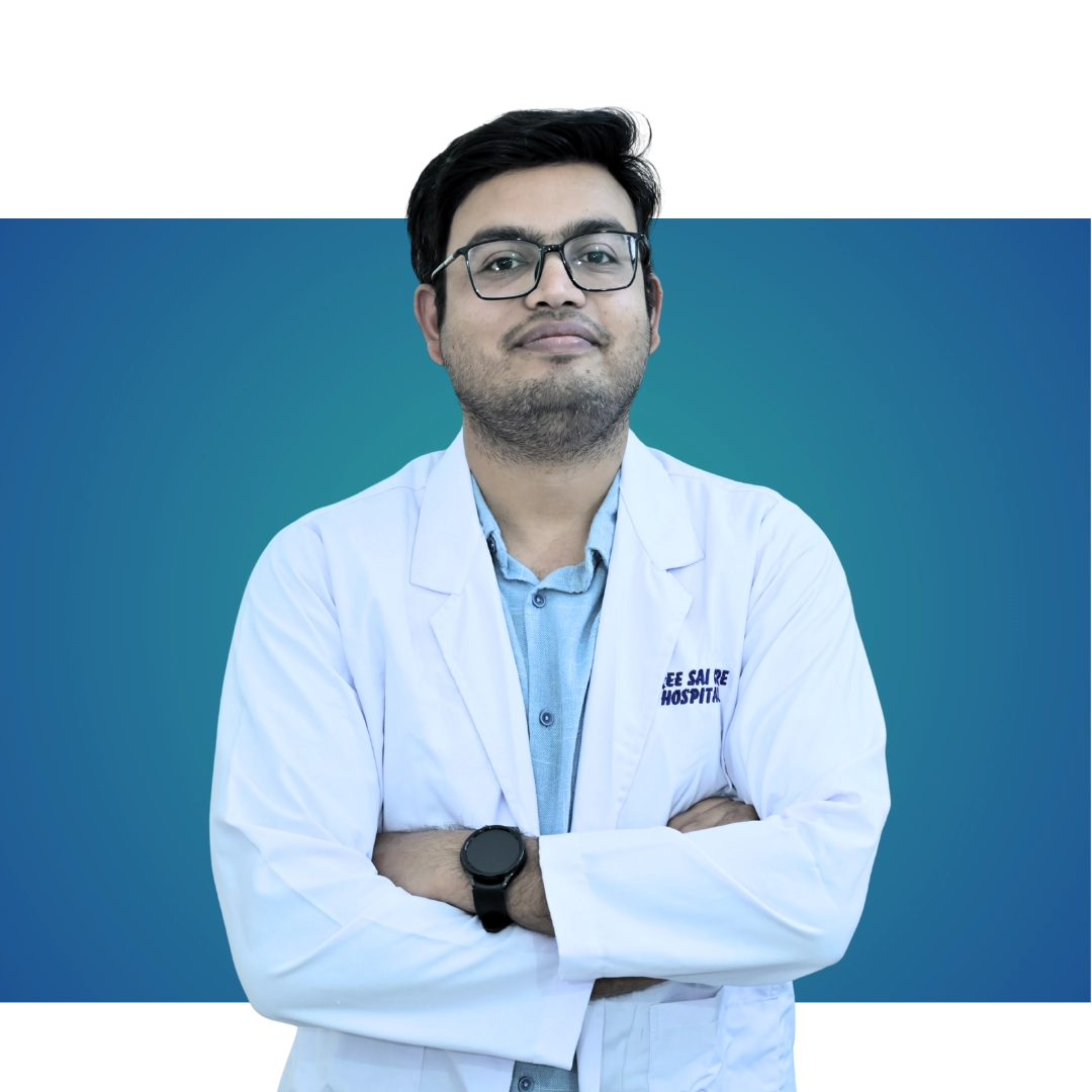Dr. Akhilesh Sahu - Cancer Specialist, one of three directors at Shree Sai Care Hospital, Raipur